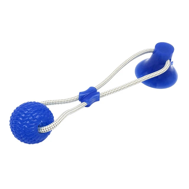 Interaktiver Saugnapf-Ball für Hunde