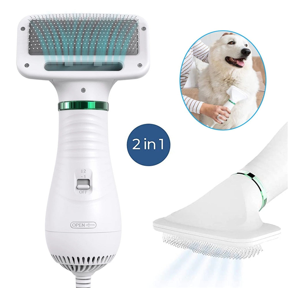 Tragbarer 2-in-1 Hundehaartrockner