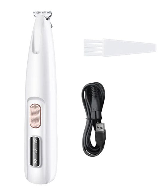 Pfotentrimmer mit LED-Licht für Haustiere